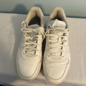 Adidas White Classic Sneakers Minimalist Design